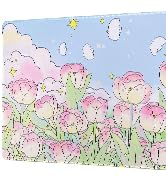 WSLUCKO Extended Large Gaming Mouse Pads Mat 35.4"x15.7"x0.12"(3mm Thick), Oversized Office Desk ...