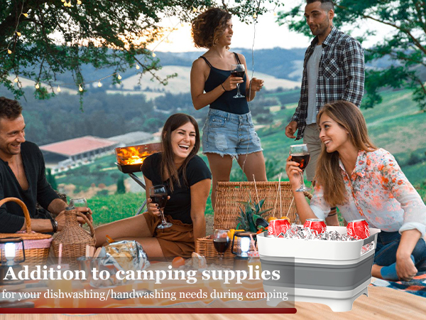 camping sink