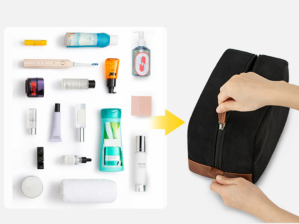 mens travel bag toiletry