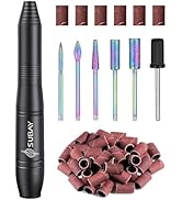 Subay Acrylic Nail Drill, Electric Nail File for Acrylic Gel Nails, Portable USB Nail Drill Machi...