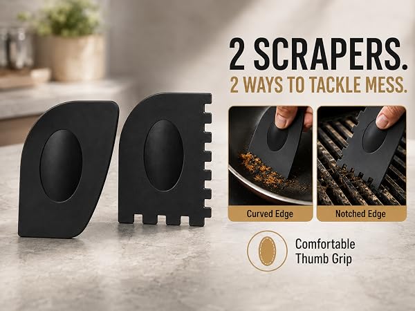 stainless steel scrubber