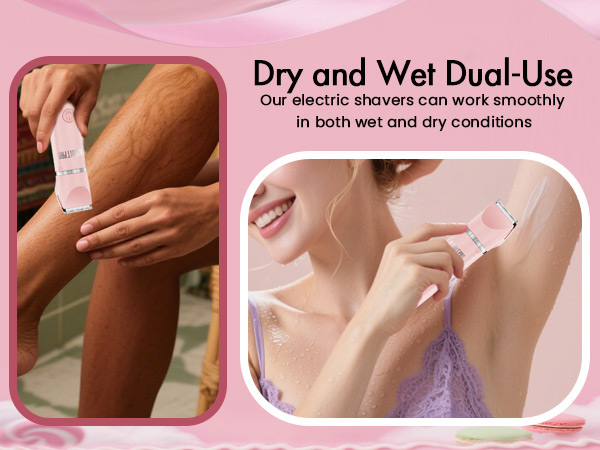 women's bikini trimmer for both dry and wet conditions