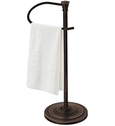 Bronze Bath Hand Towel Holder Stand,Stainless Steel 16 Inch Free Standing Towel Rack,Heavy Weight...