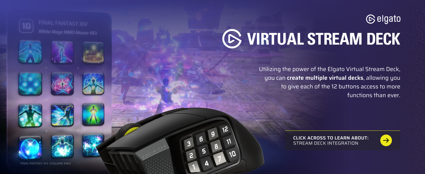 virtual stream deck, elgato stream deck; elgato virtual stream deck, stream deck mouse