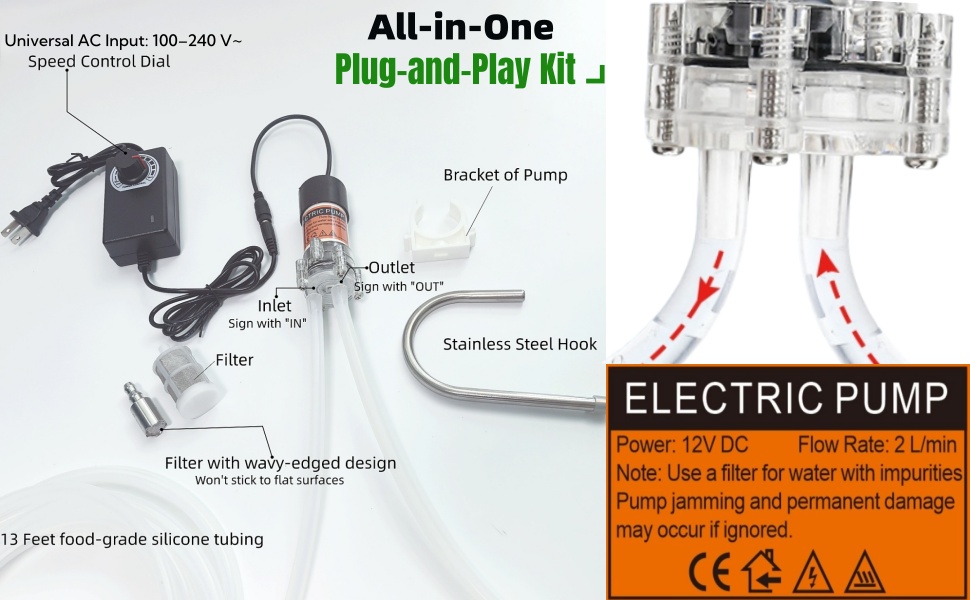 food grade small water transfer pump