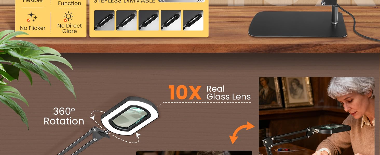 Magnifying Glass with Light