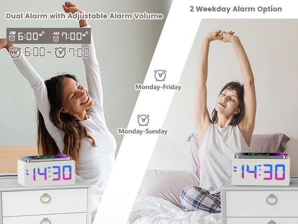 dual alarm clock 