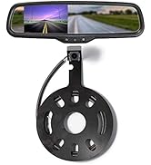 EWAY Rear View Mirror Camera with 4.3” Monitor for Jeep Wrangler Rubicon Sahara Sport Unlimited S...