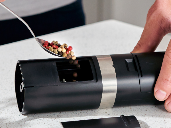 Salt and pepper grinder housewarming gift