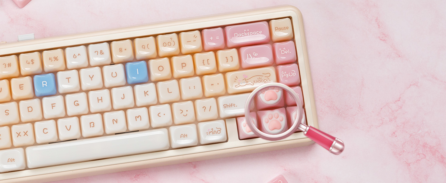 The adorable paw print design is like stroking a kitten