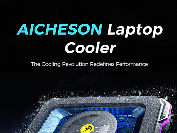aicheson K1 12V laptop cooling pad for lap