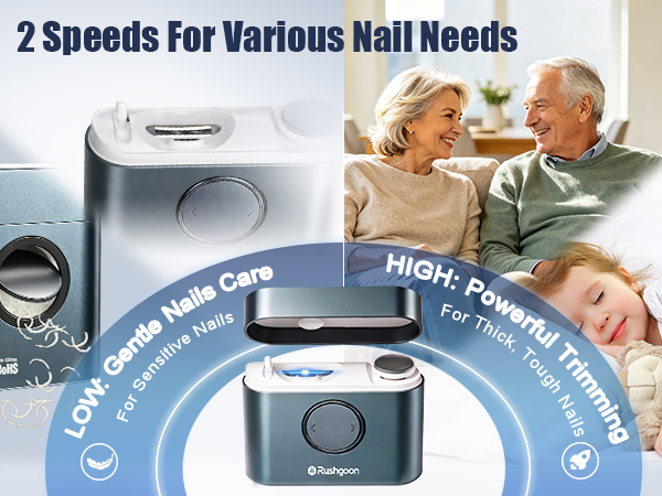 electric toenail clipper for senior
