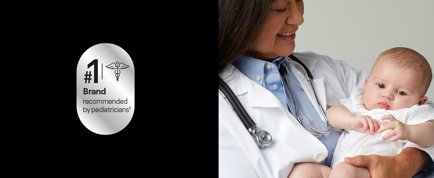 Braun is number 1 brand recommended by pediatricians