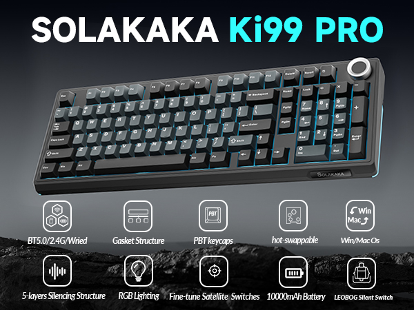 KI99 mechanical keyboard
