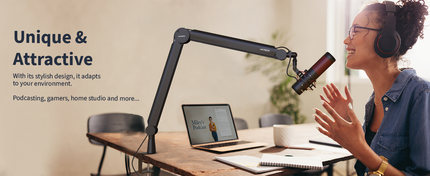 microphone arm mic boom arm microphone boom arm boom arm mic stand boom mic arm desk microphone arm