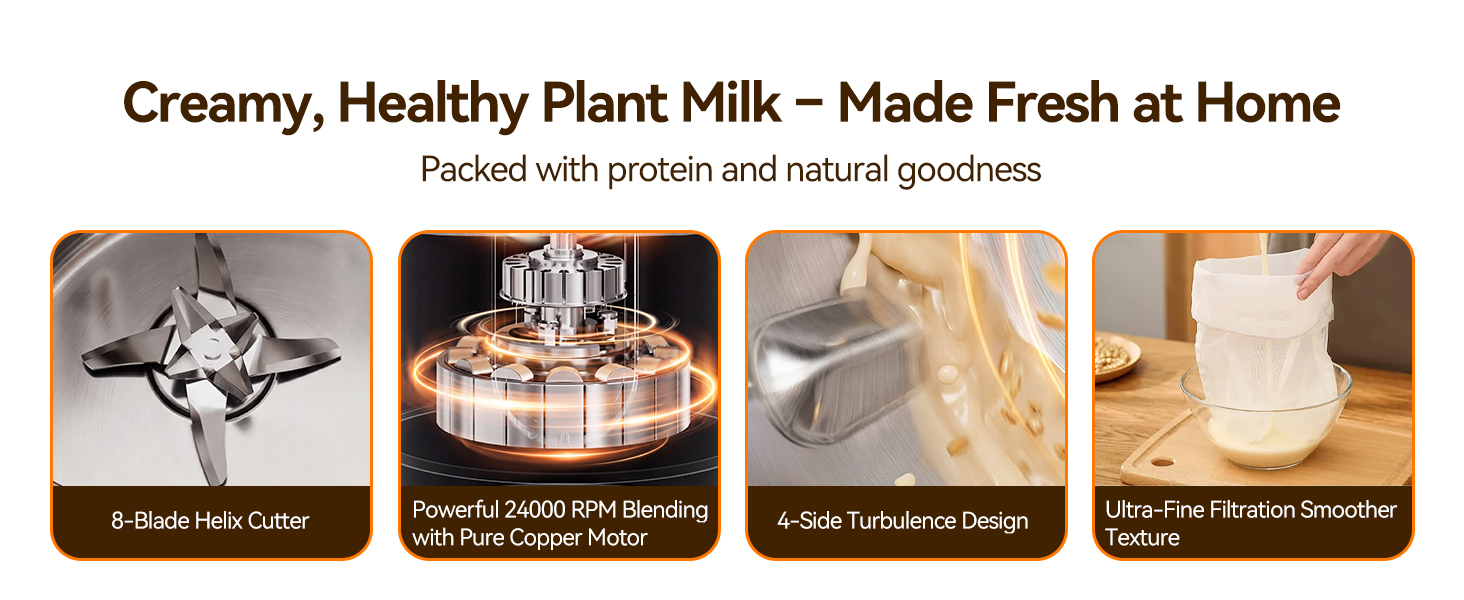 Nut milk maker
