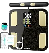 Scale for Body Weight, RunSTAR 8 Electrodes High Accurate Rechargeable Composition Analyzer with ...
