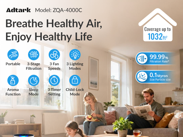 Air purifier for home