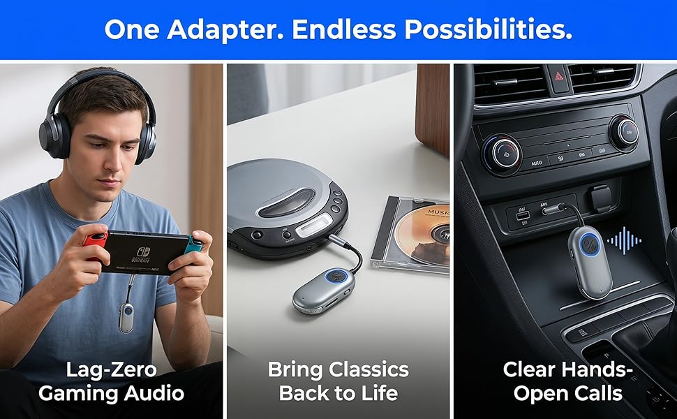 Bluetooth Wireless Audio Transmitter