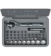 Upgraded Magnetic Screwdriver Set, 40-in-1 DIY Ratchet Screwdriver Kit with Ball-Joint Handle, S2...