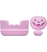 Keyboard Stand with Wrist Rest, Pumpkin Mouse Pad and Bat Wrist Rest, Ergonomic Keyboard Riser Ho...