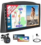 2+64GB Android 15 Car Radio for Jeep Grand Cherokee 2005 2006 2007 with Wireless CarPlay Android ...