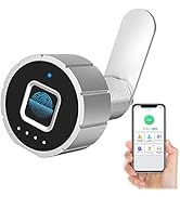 Pothunder Fingerprint Lock, Biometric Cabinet Lock Set - 0.75" (20mm), Bluetooth Access, Digital ...