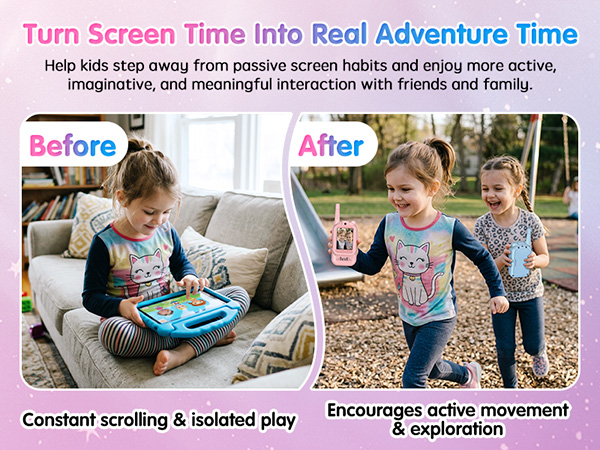 Kids Walkie Talkies with Video 7A