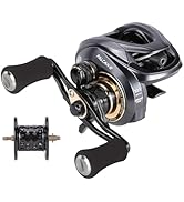 SeaKnight FALCAN III Baitcasting Fishing Reel, Magnetic Braking System Baitcaster Reel, 10+1 Doub...