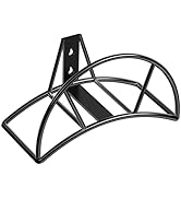 TomCare Garden Hose Holder Wall Mount Metal Water Hose Holder Holds 125Ft Hose Heavy Duty Hose Ha...