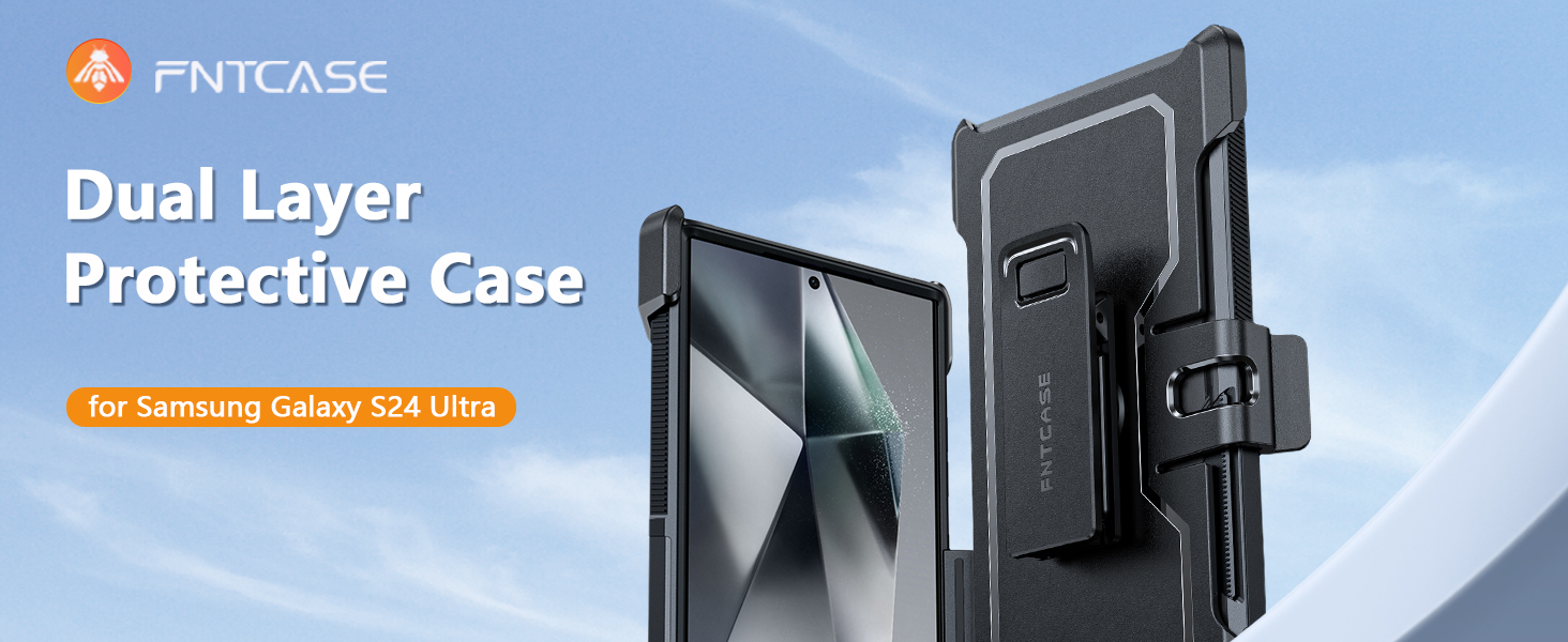 FNTCASE for Samsung Galaxy S24-Ultra Case