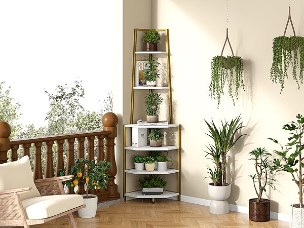 Balcony Corner Shelf