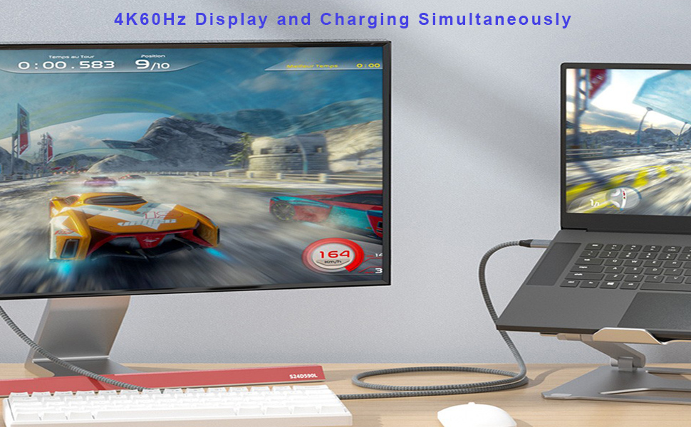 usb c video cable 10ft