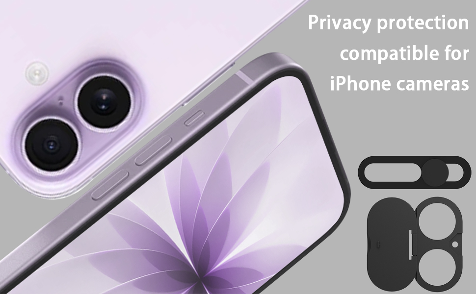 EYSOFT Privacy Lens Cover Compatible for iPhone 17