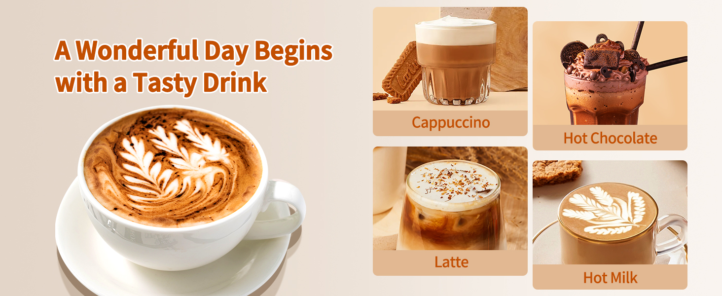 A Wonderful Day Begins with a Tasty Drink