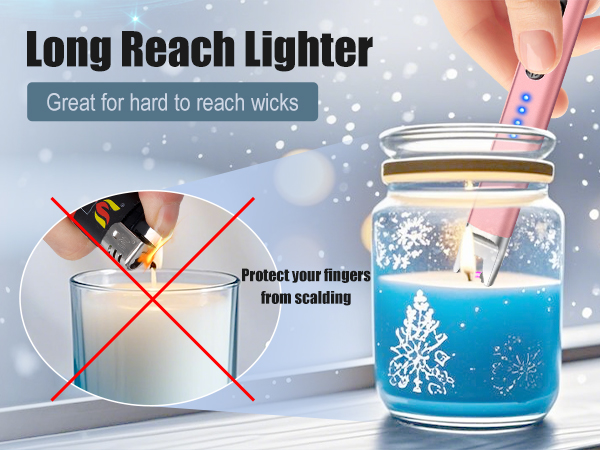 electric long lighters for candle