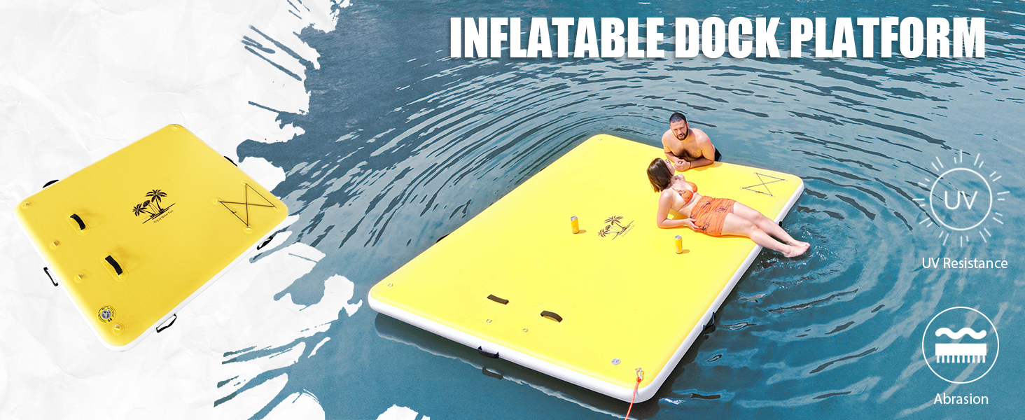 Inflatable Floating Dock