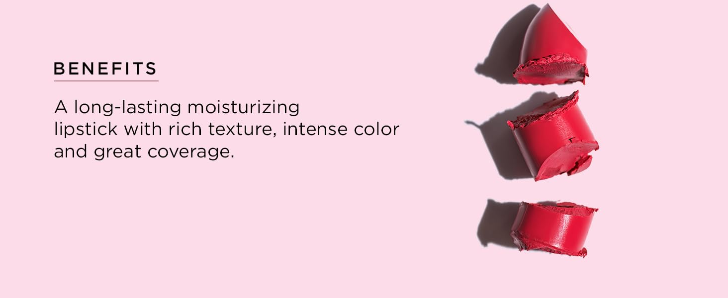 Moisturizing Lipstick–Paraben,Cruelty-Free–Long-Lasting Beauty–Premium &amp;amp;amp; Dermatologically Tested