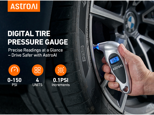 digital tire pressure gauge