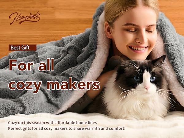 Heated blankets can be machine washed