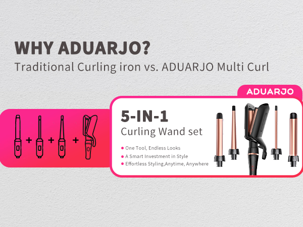 5 in 1 Curling Iron