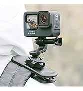 Backpack Strap Mount Quick Clip Mount, 360 Degree Rotation Backpack Clamp Mount Compatible with G...