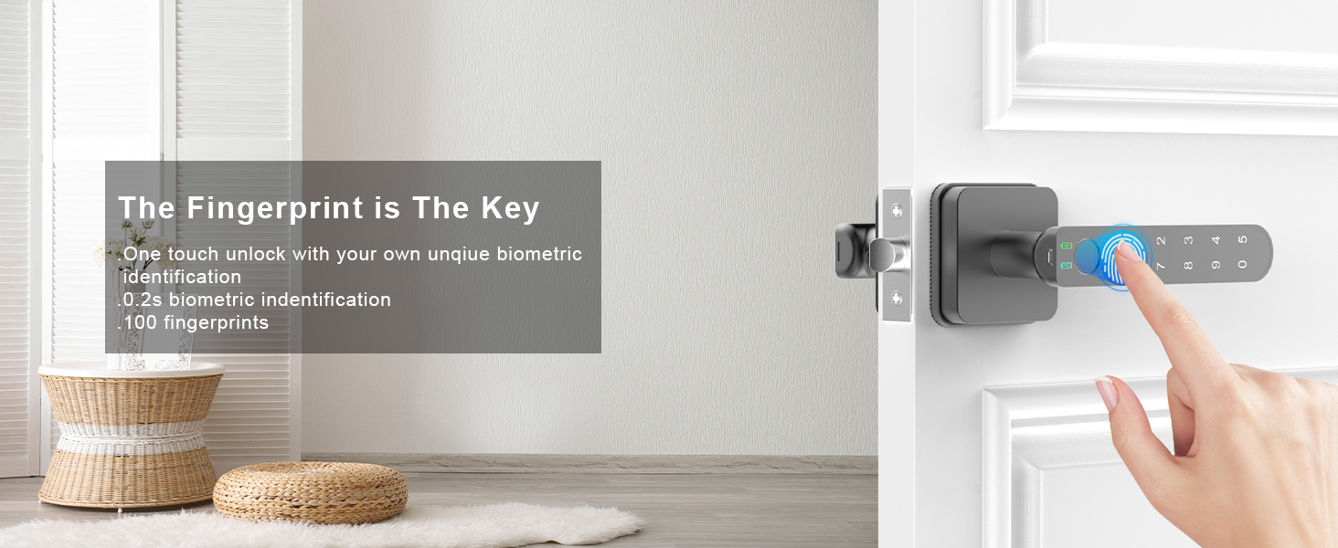  Fingrprint Unlock Square