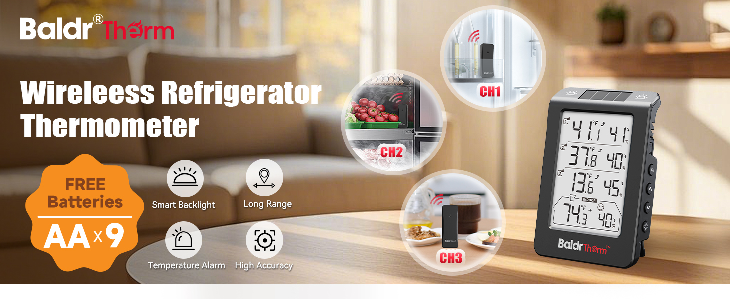 fridge thermometer