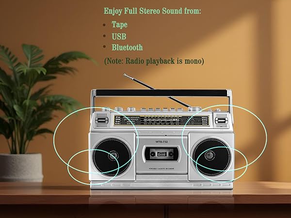 VINTAGE CASSETTE PLAYER recorder