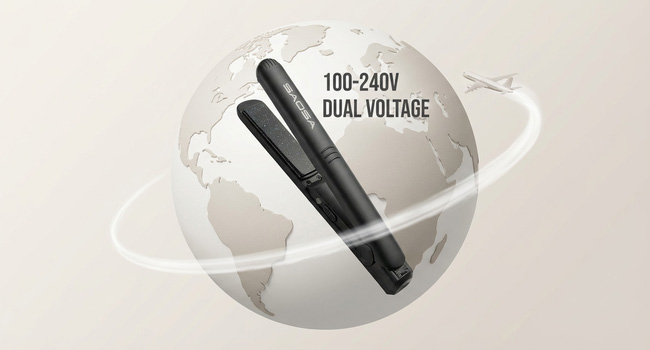 travel straightener