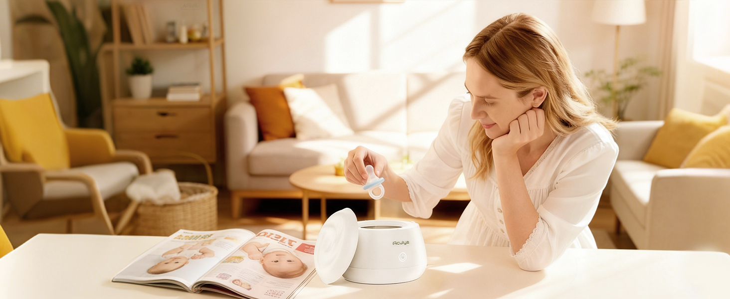 Ultrasonic denture cleaner