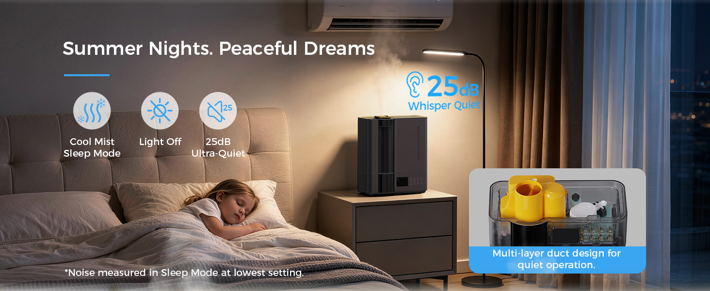 Humidifiers for bedroom