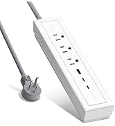 Innfact 73w USB Power Strip All in One GaN Fast Charging Station with 3 USB Ports(2 Type-C 1 Type...