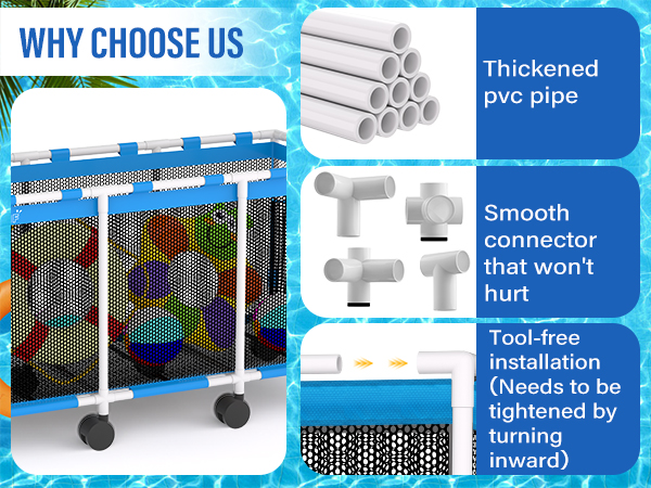 Pool Storage Bin